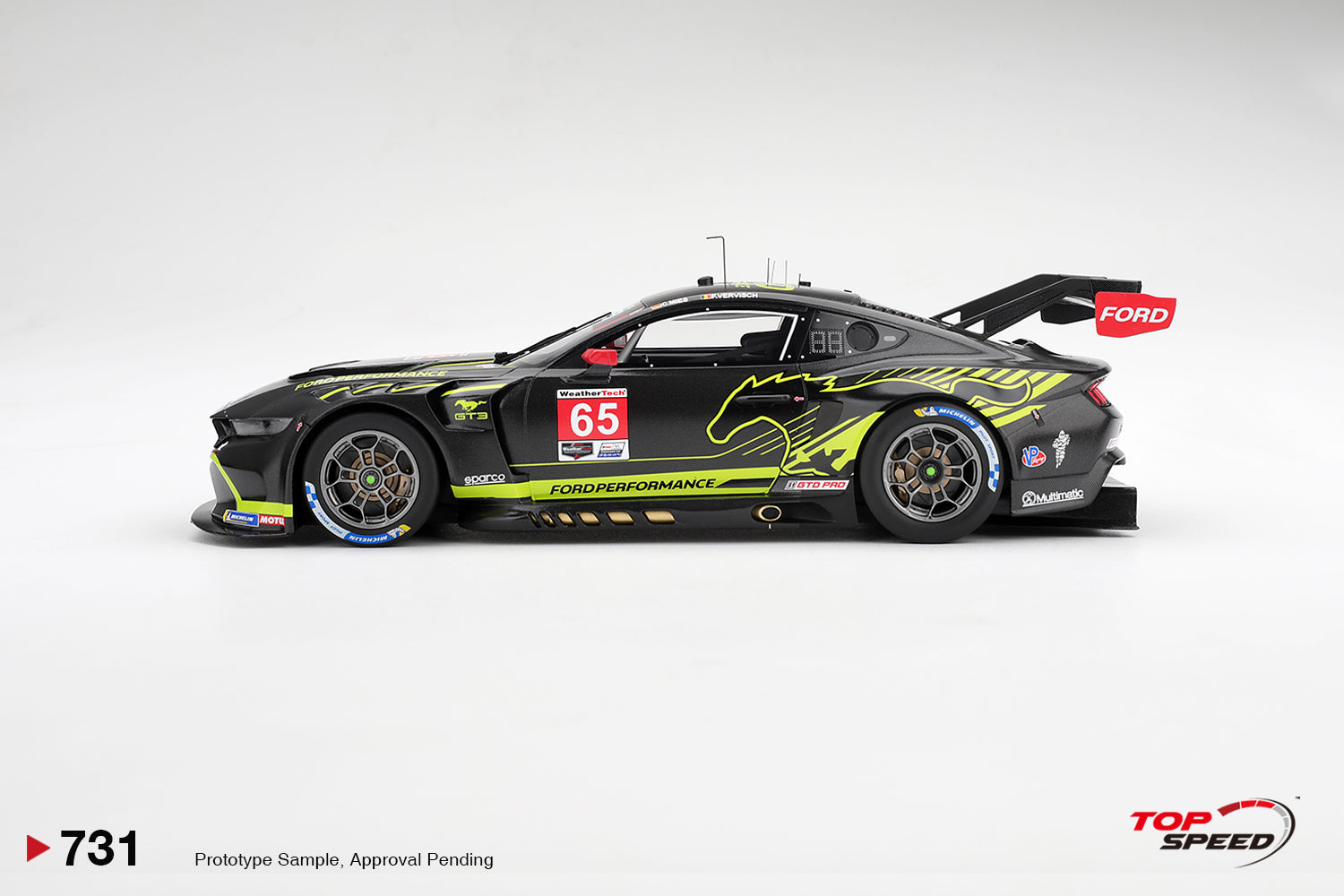 PRE-ORDER 1/18 Ford Mustang GT3 #65 2025 VIR