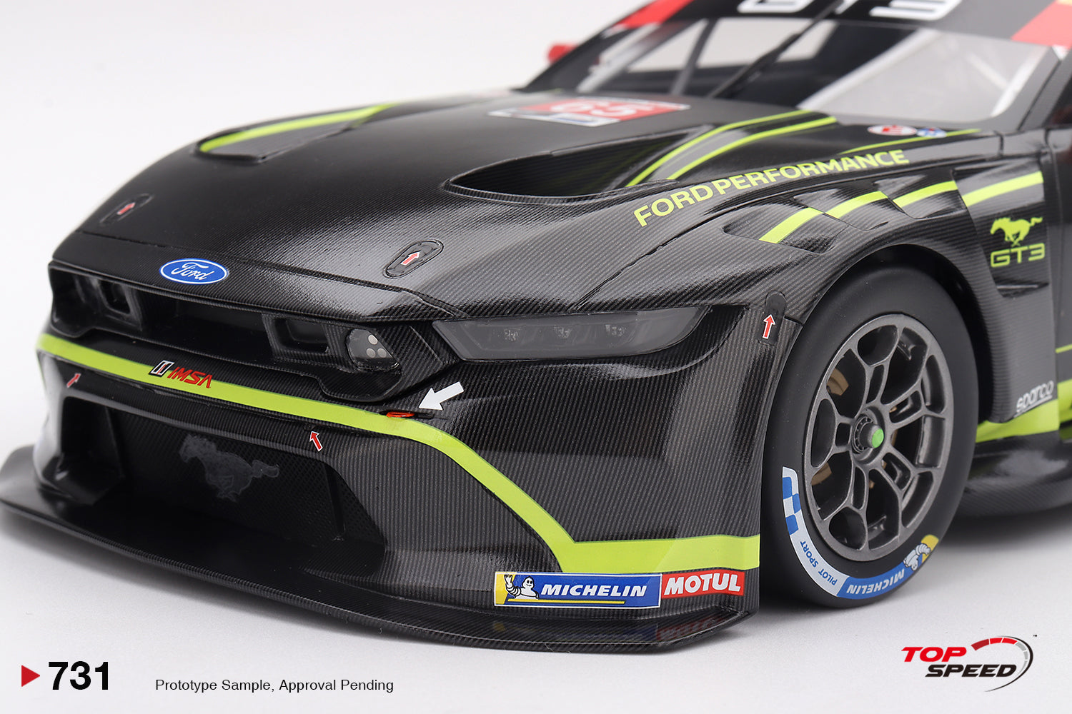PRE-ORDER 1/18 Ford Mustang GT3 #65 2025 VIR