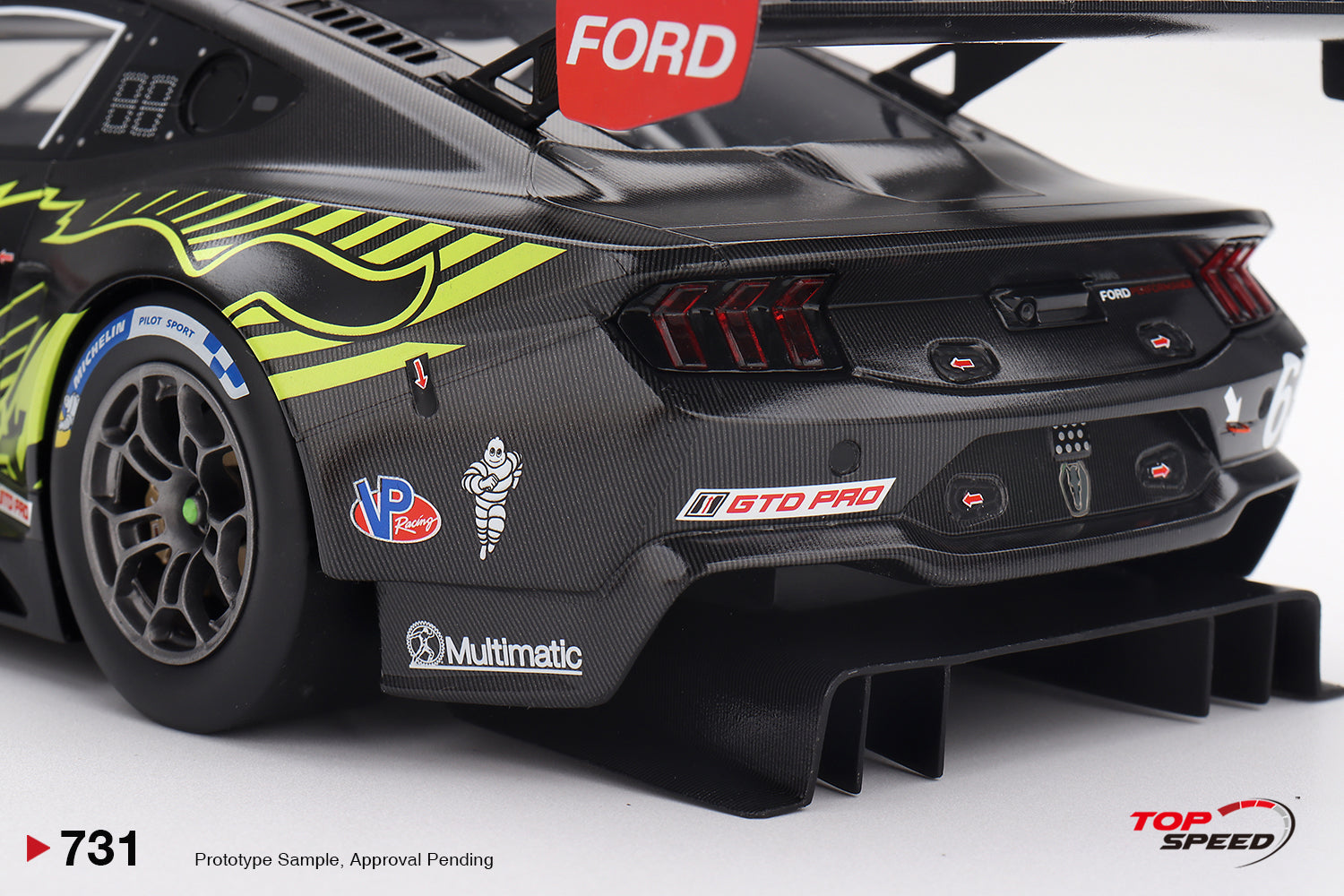 PRE-ORDER 1/18 Ford Mustang GT3 #65 2025 VIR