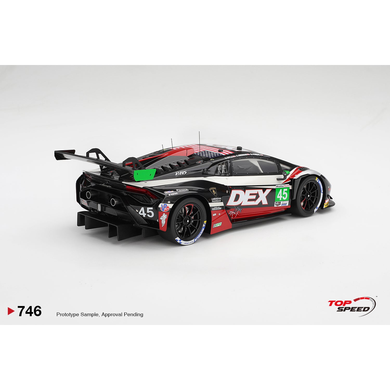 PRE-ORDER 1/18 Lamborghini Huracan GT3 EVO2 #45 2026 Laguna Seca