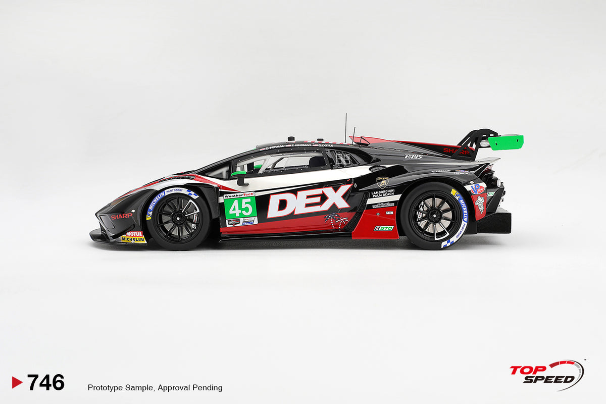 PRE-ORDER 1/18 Lamborghini Huracan GT3 EVO2 #45 2026 Laguna Seca