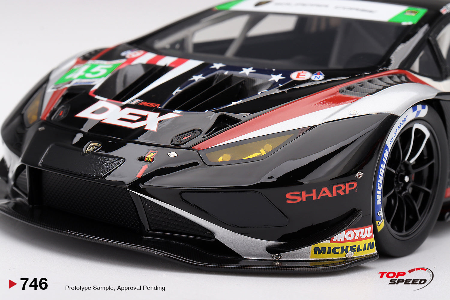 PRE-ORDER 1/18 Lamborghini Huracan GT3 EVO2 #45 2026 Laguna Seca