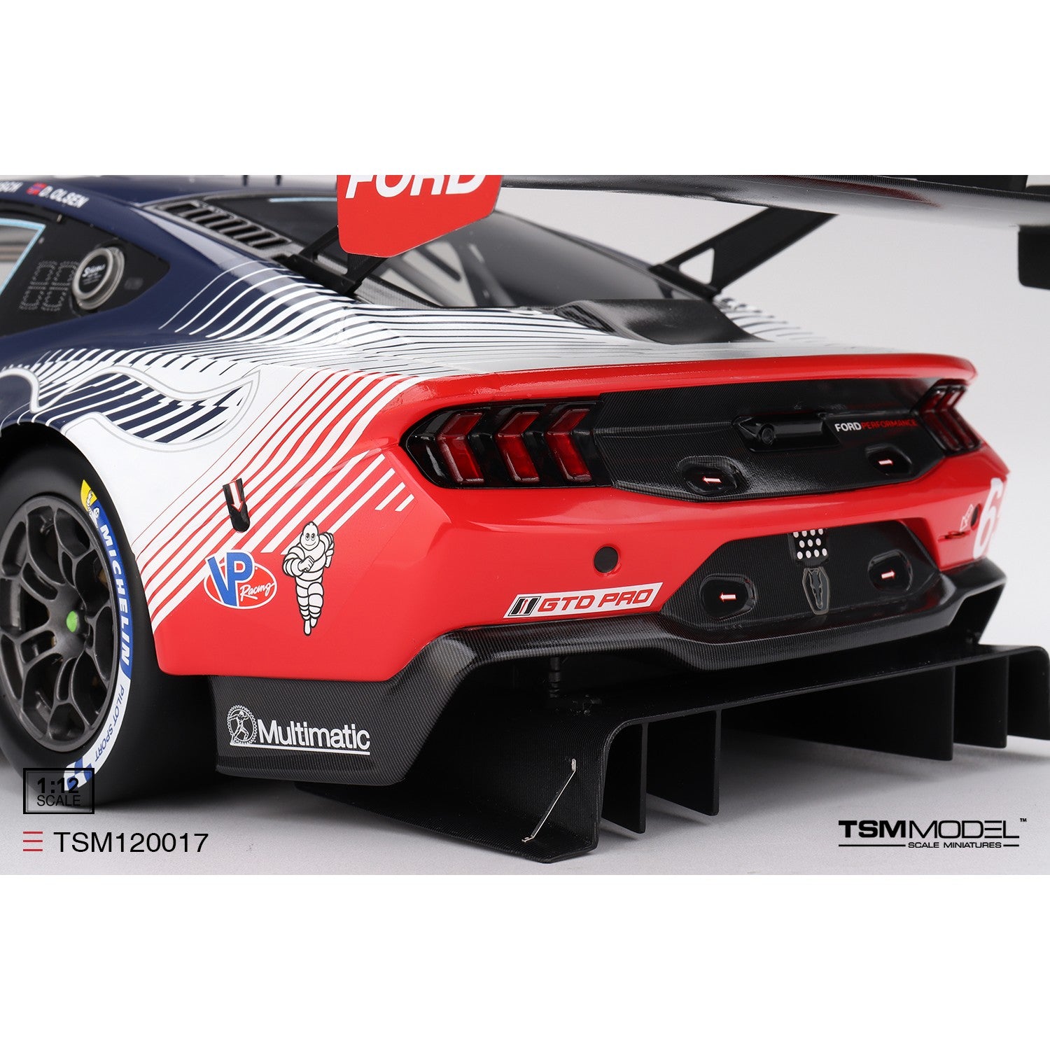 PRE-ORDER 1/12 Ford Mustang GT3 #65 2025 Daytona