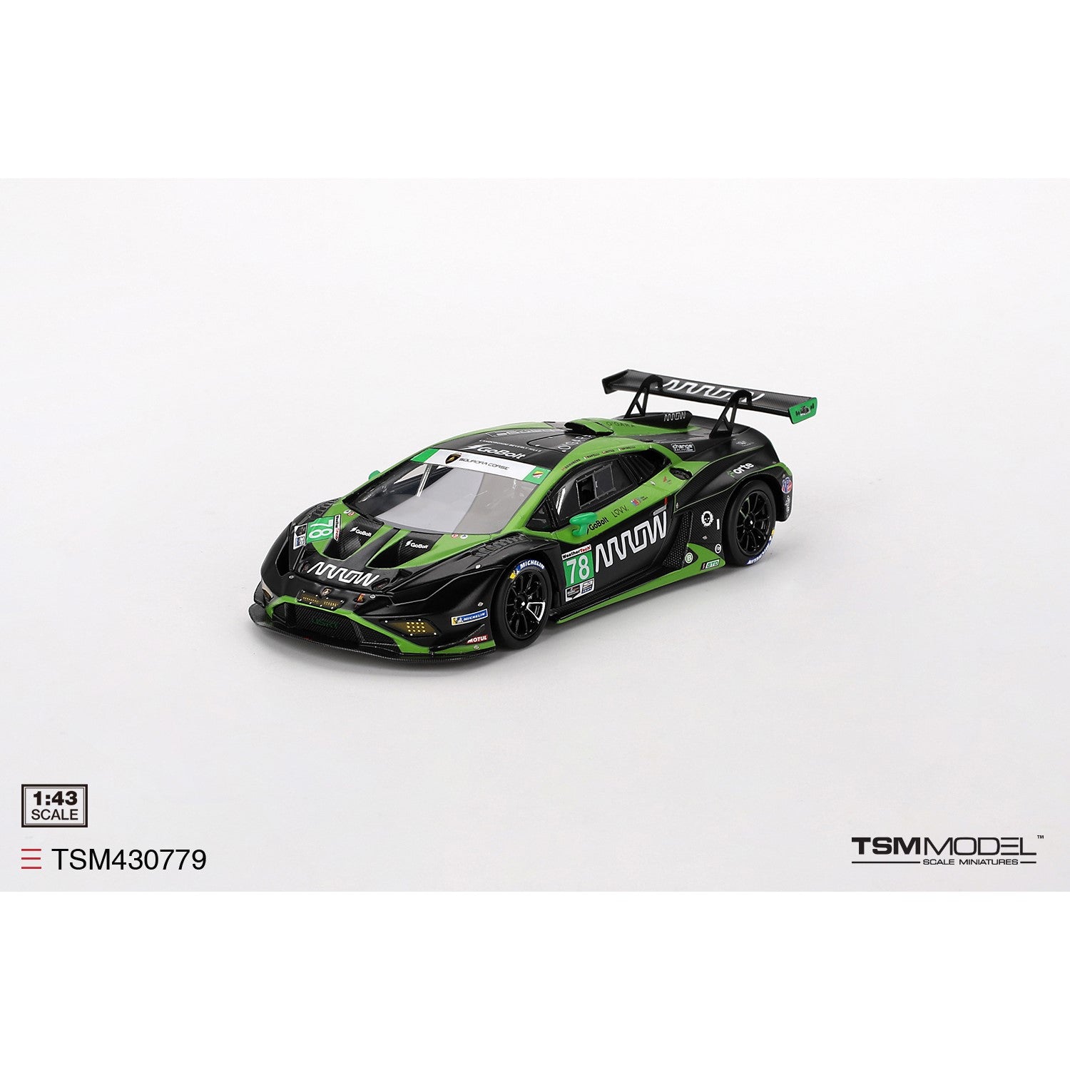 PRE-ORDER 1/43 Lamborghini Huracán GT3 EVO2 #78 Forte Racing 2023 IMSA  Daytona 24 Hrs