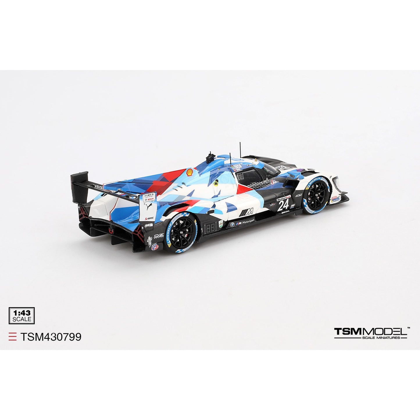 1/43 BMW M Hybrid V8 GTP #24 BMW M Team RLL 2024 Rolex 24