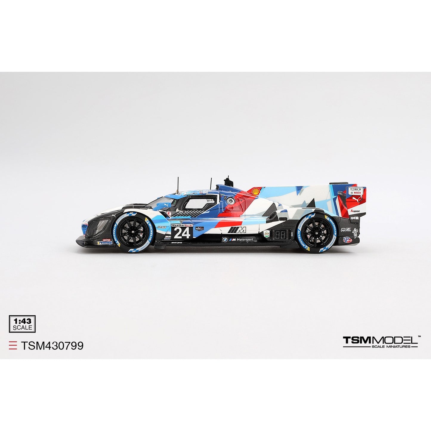 1/43 BMW M Hybrid V8 GTP #24 BMW M Team RLL 2024 Rolex 24