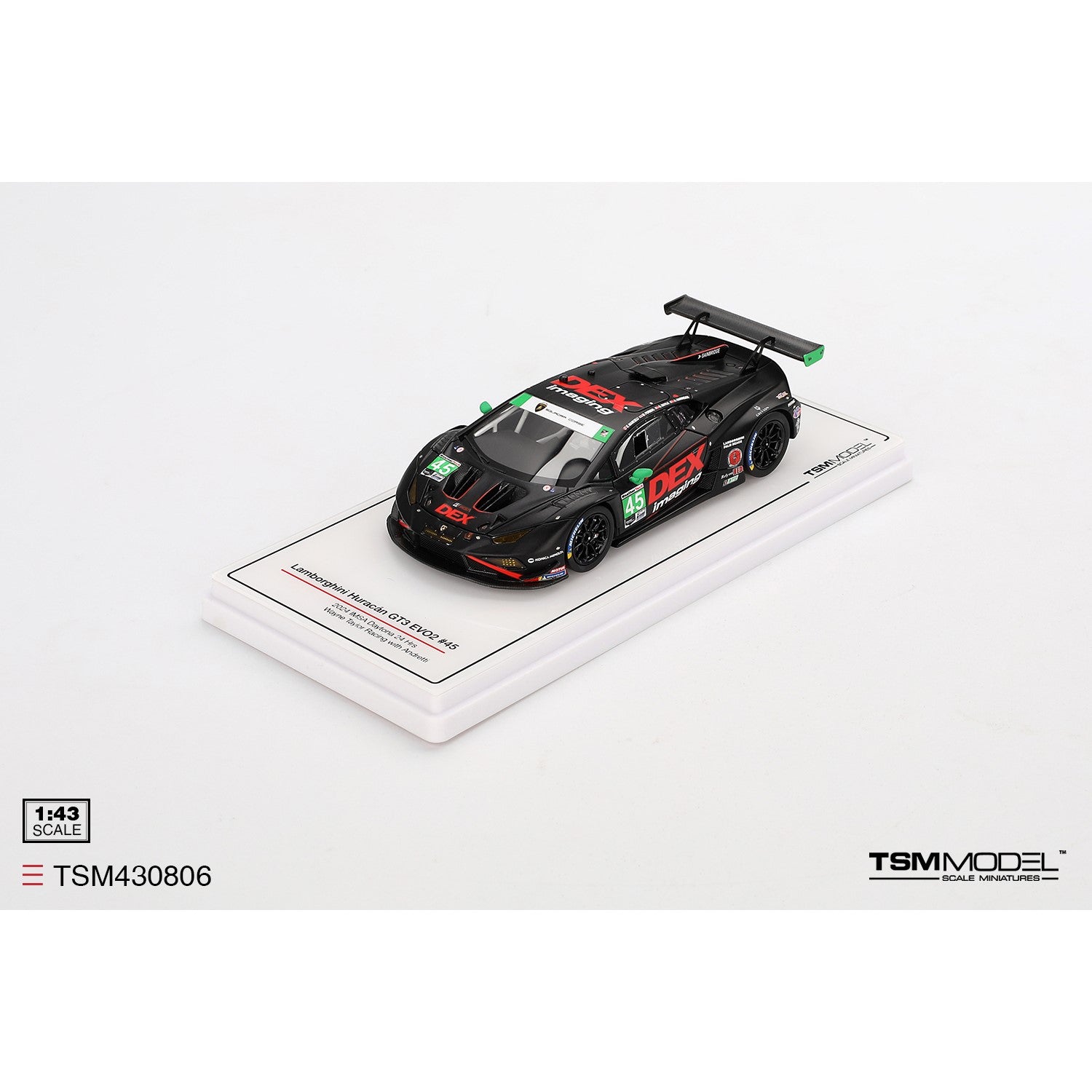 1/43 Lamborghini Huracán GT3 EVO2 #45 2024 Rolex 24