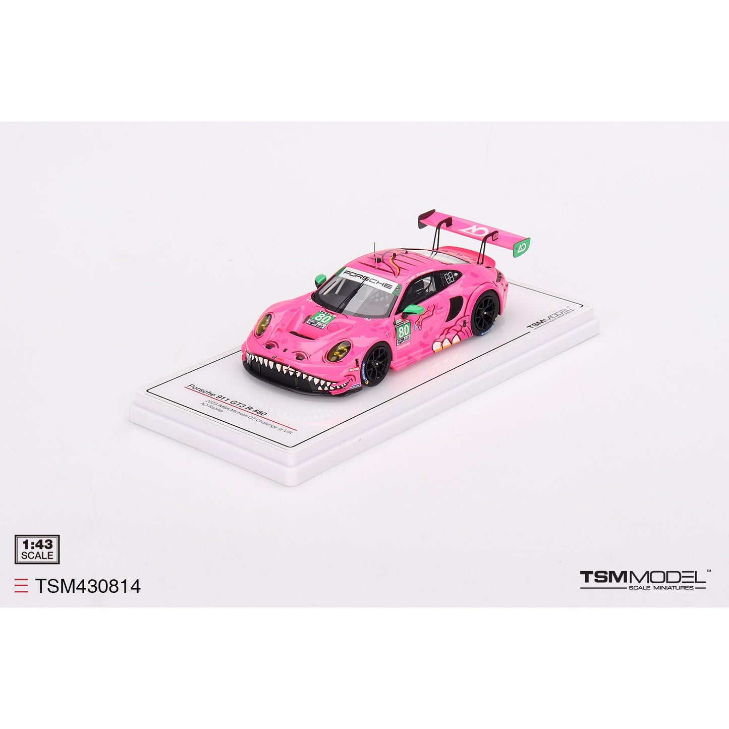 PRE-ORDER 1/43 Porsche 911 GT3 R #80 AO Racing