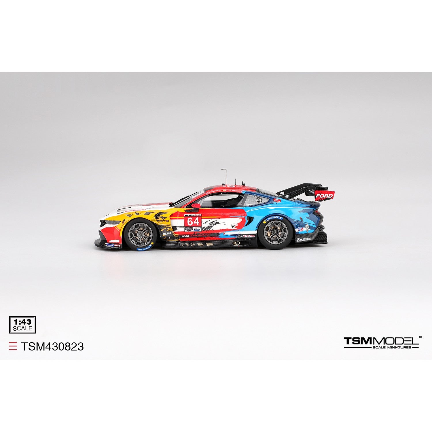 PRE-ORDER 1/43 Ford Mustang GT3 #64 2024 IMSA Laguna Seca