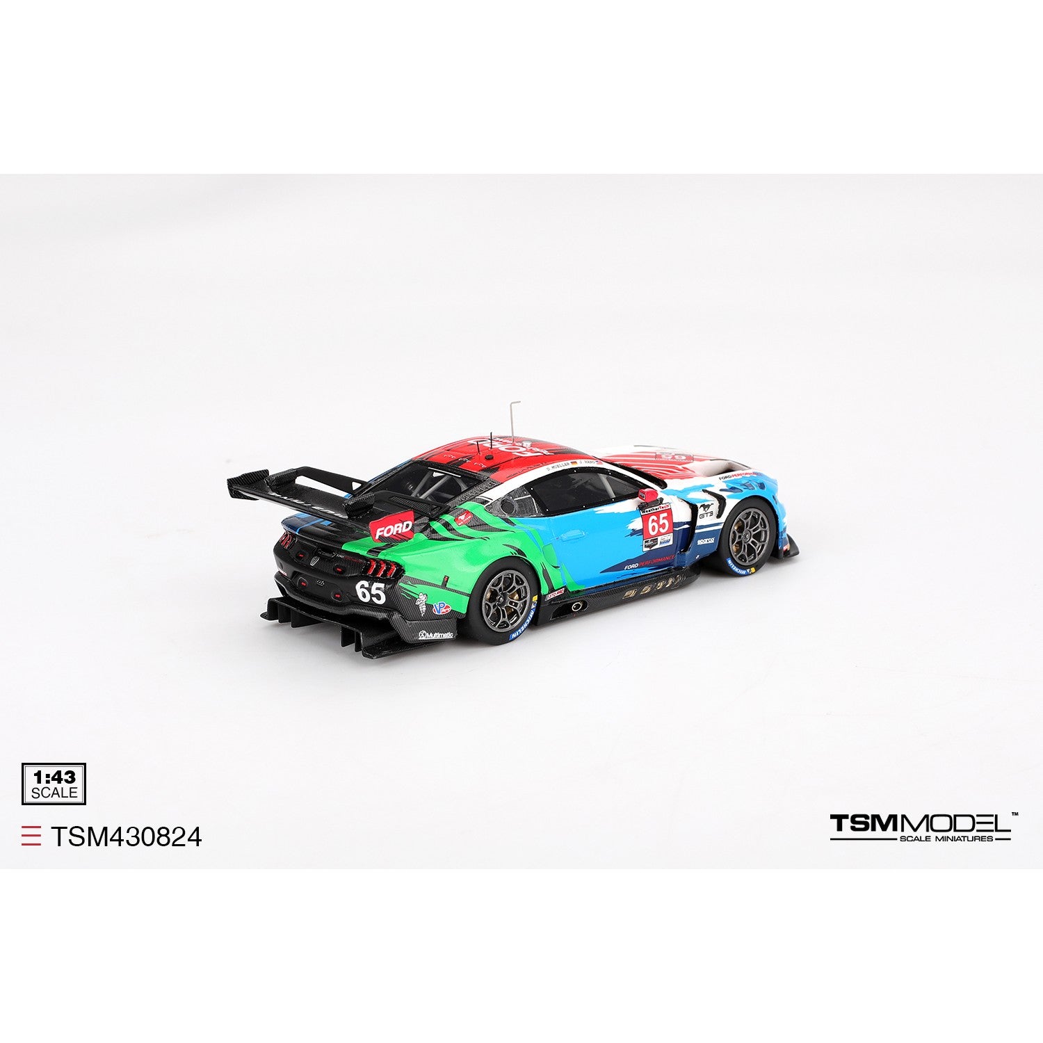 PRE-ORDER 1/43 Ford Mustang GT3 #65 2024 IMSA Laguna Seca