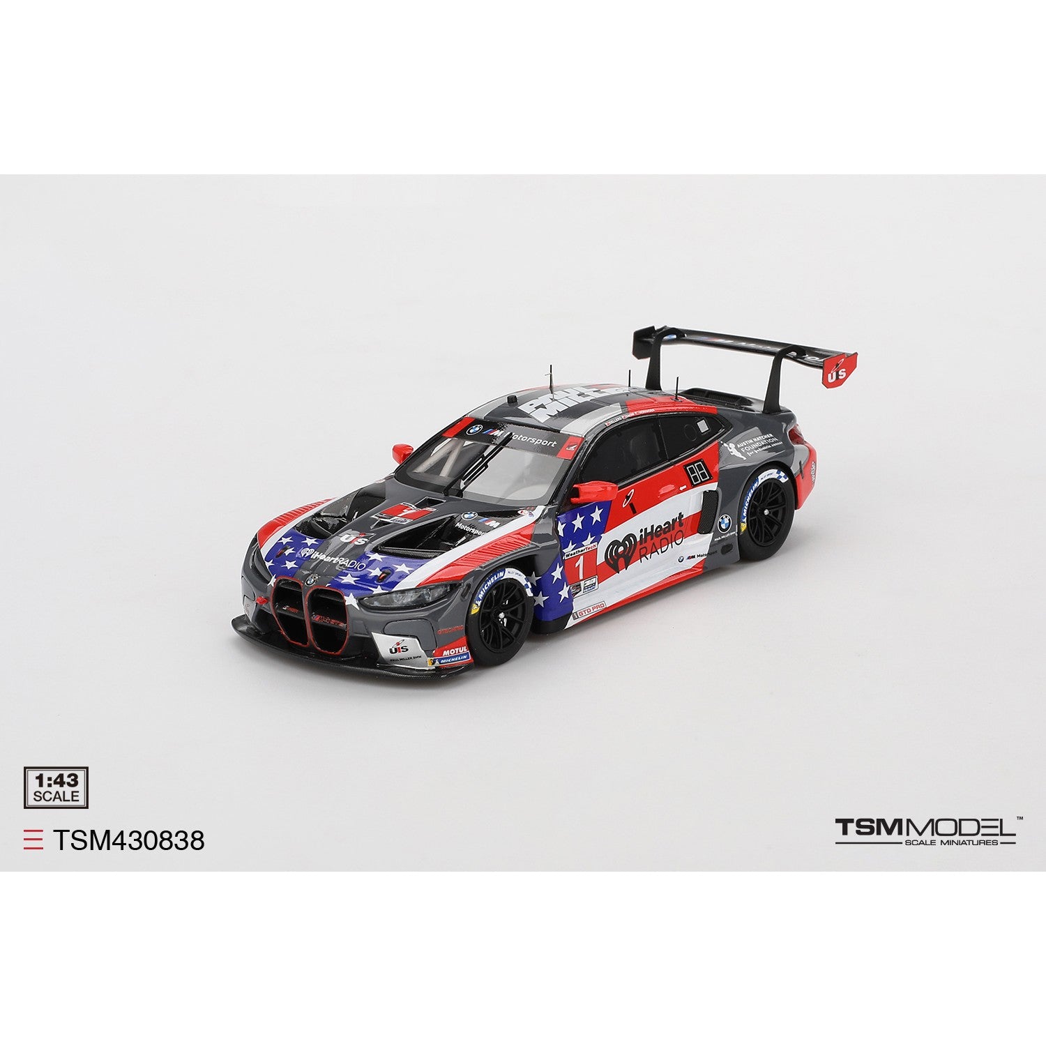 1/43 BMW M4 GT3 #1 2024 IMSA Watkins Glen