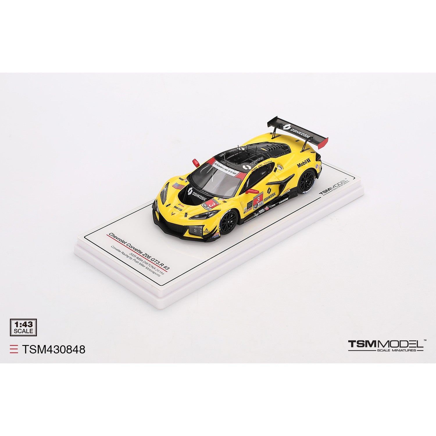 1/43 Chevrolet Corvette Z06 GT3.R #3 2025 IMSA Daytona
