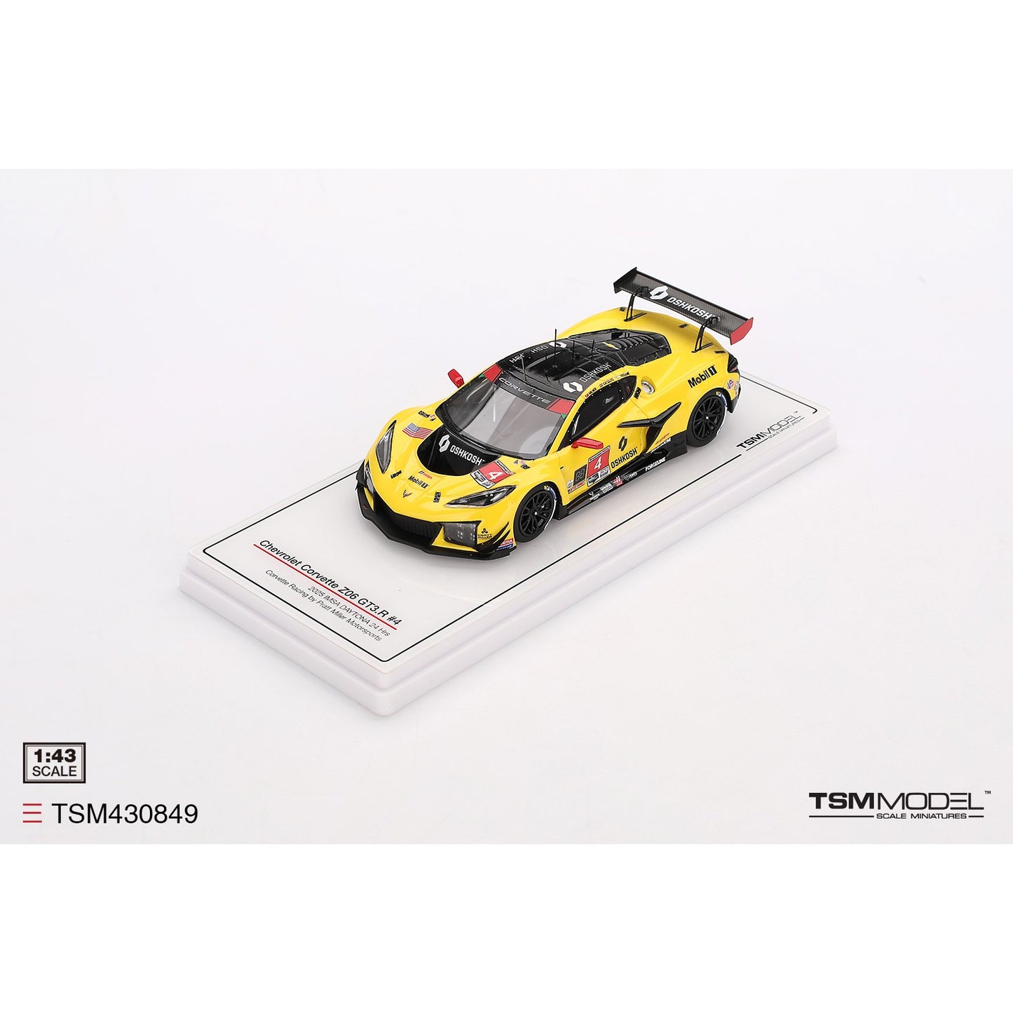 1/43 Chevrolet Corvette Z06 GT3.R #4 2025 IMSA Daytona