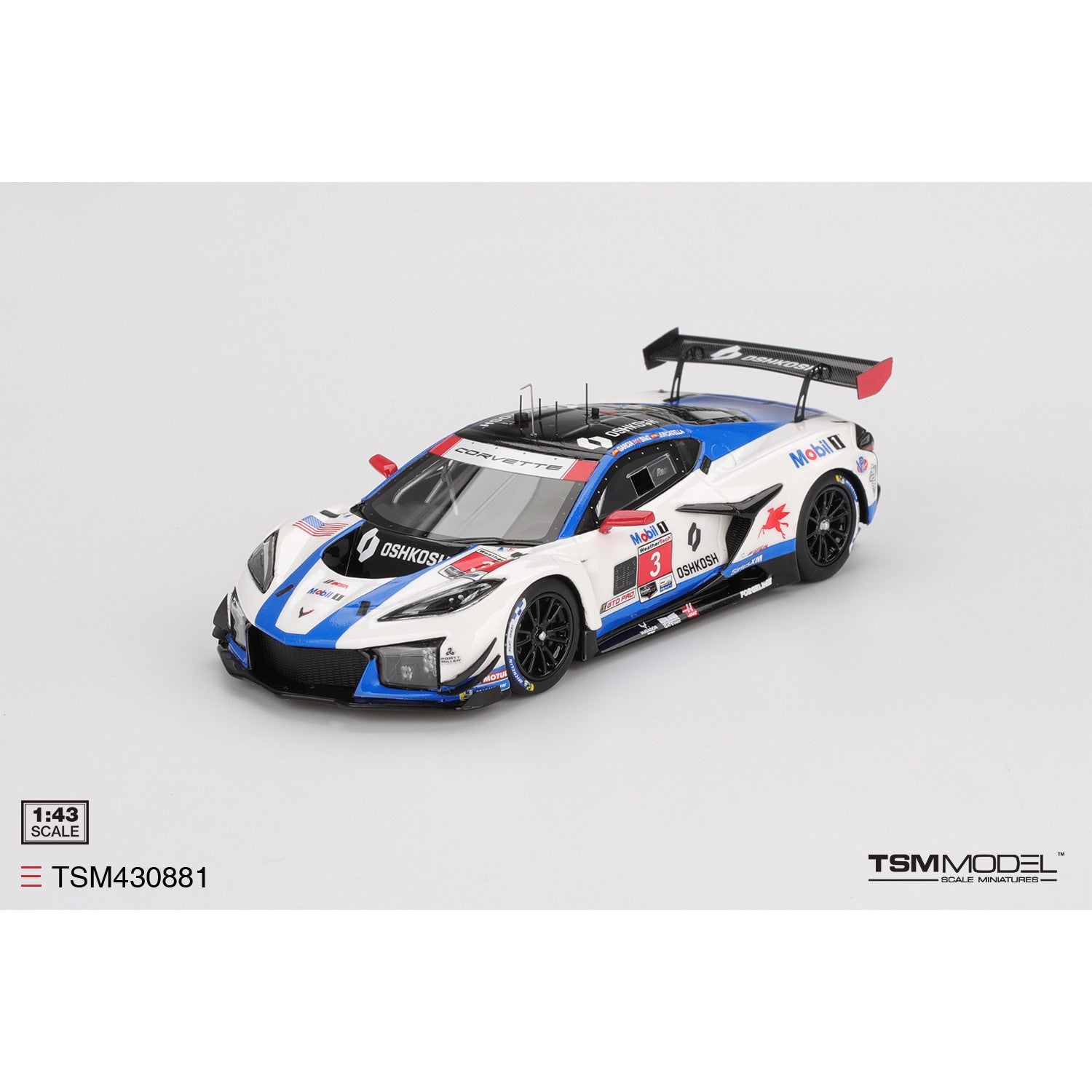 PRE-ORDER 1/43 Chevrolet Corvette Z06 GT3.R #3 2025 Sebring