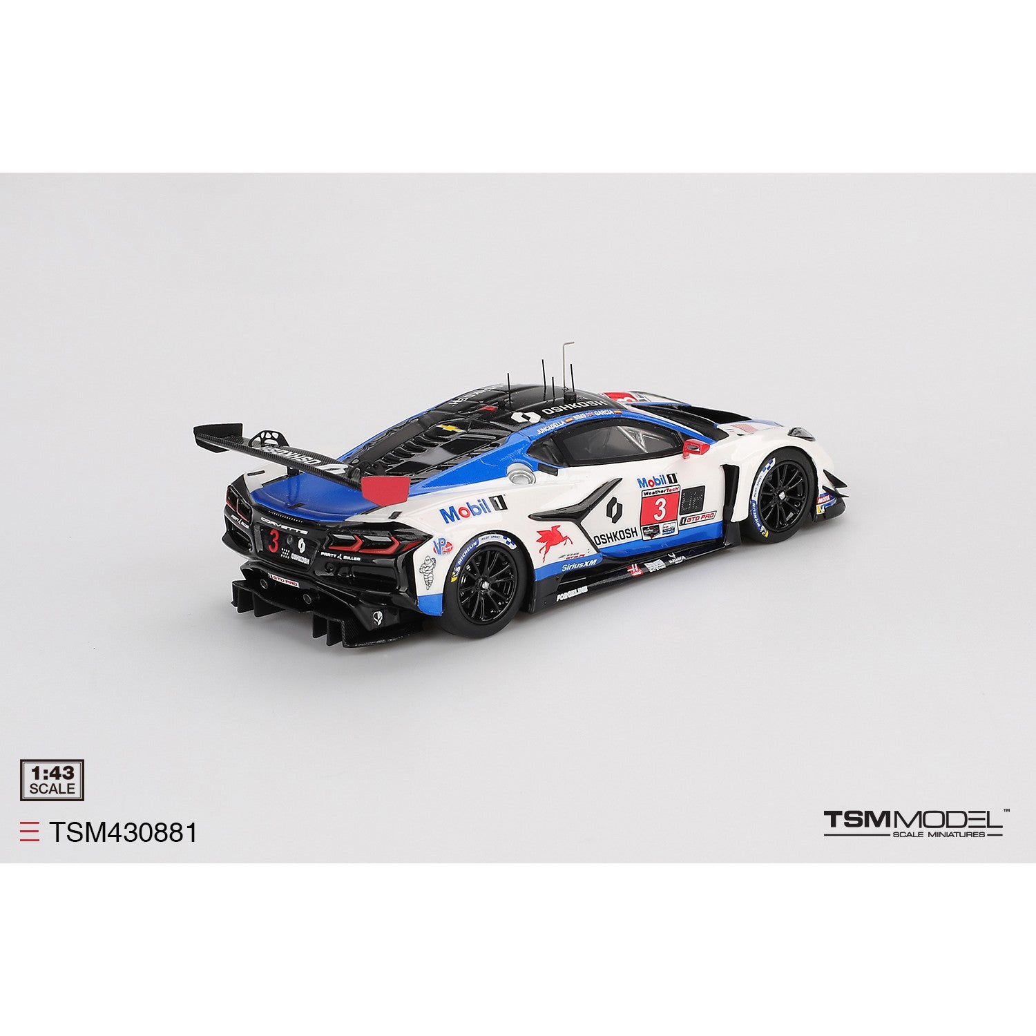 PRE-ORDER 1/43 Chevrolet Corvette Z06 GT3.R #3 2025 Sebring