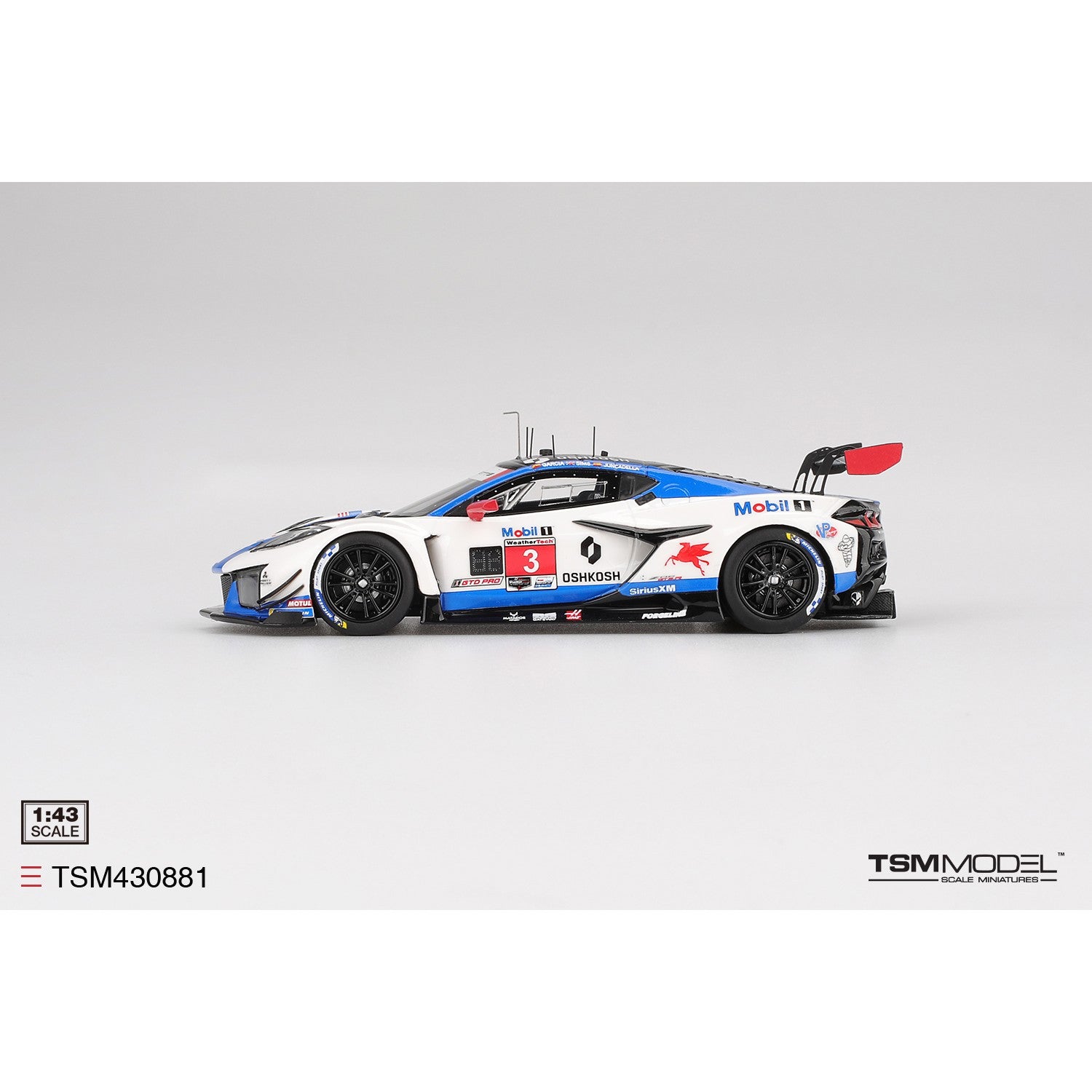 PRE-ORDER 1/43 Chevrolet Corvette Z06 GT3.R #3 2025 Sebring