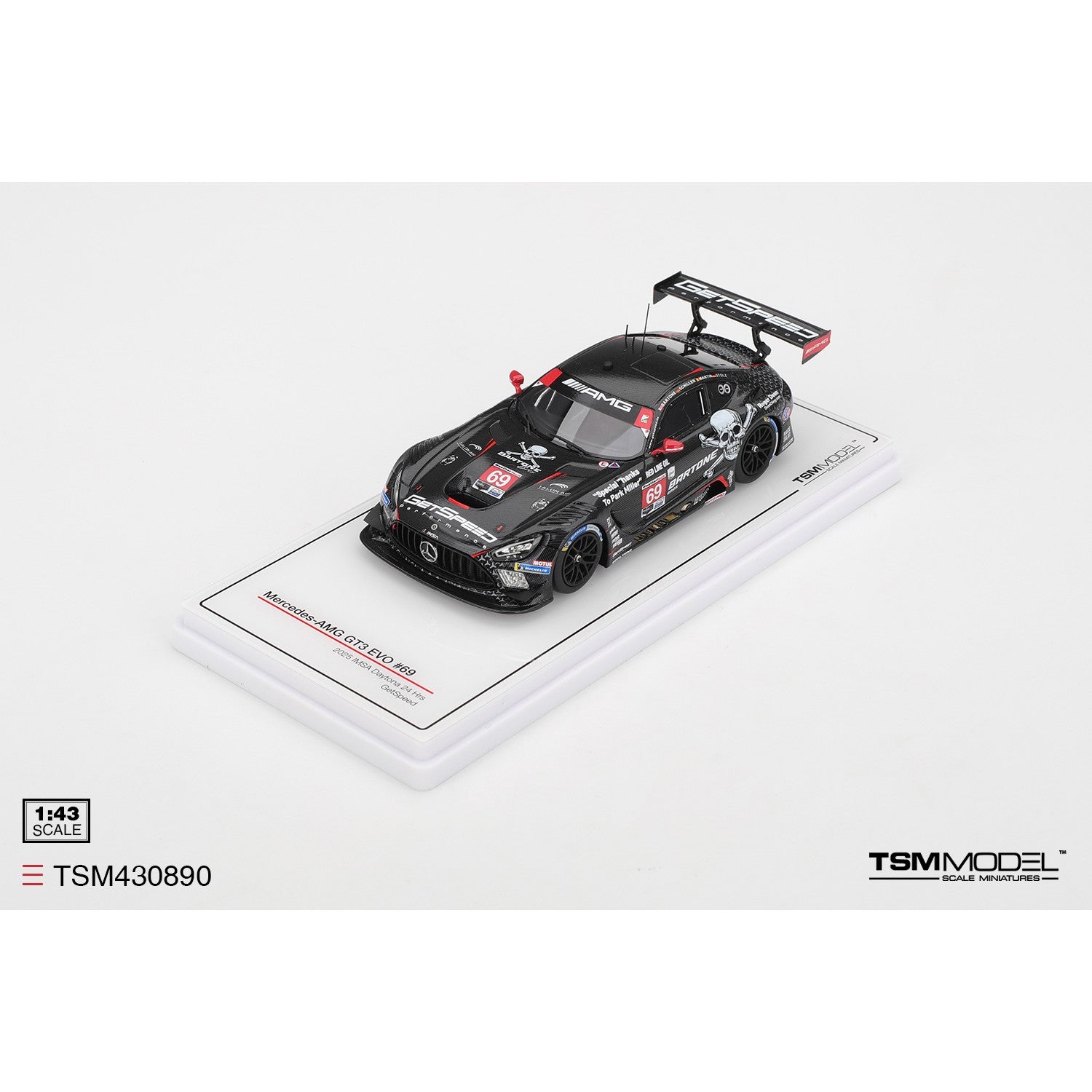PRE-ORDER 1/43 Mercedes-AMG GT3 EVO #69 2025 Daytona