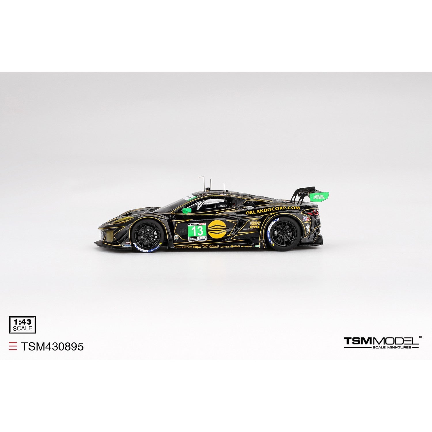 PRE-ORDER 1/43 Chevrolet Corvette Z06 GT3.R #13 2025 IMSA Daytona Winner