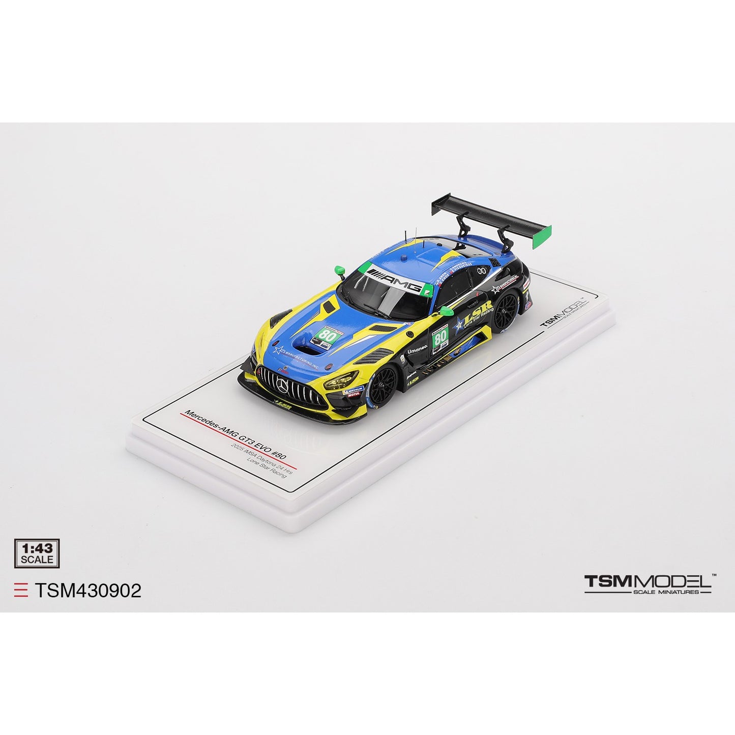 PRE-ORDER 1/43 Mercedes AMG GT3 EVO #80 2025 Daytona