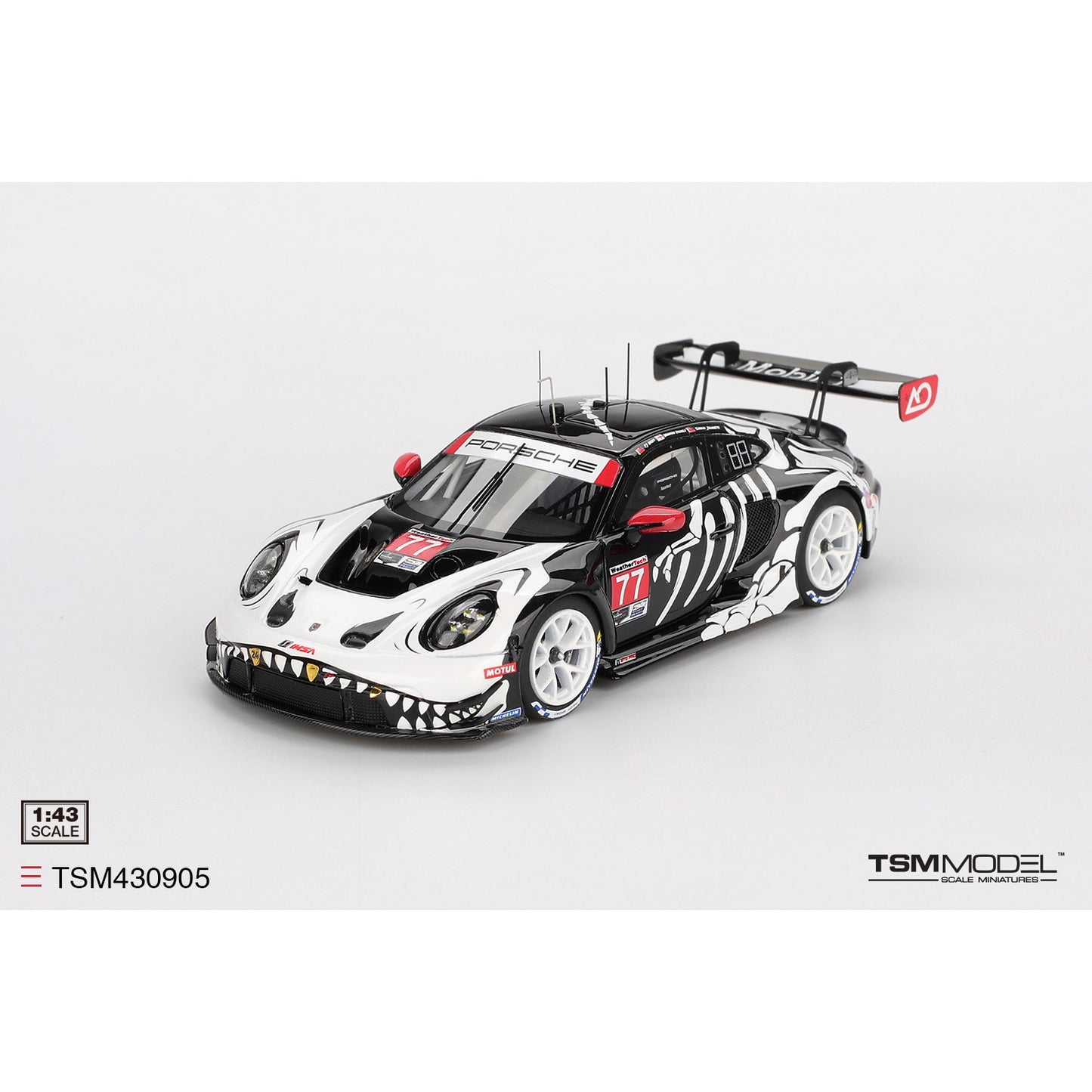 PRE-ORDER 1/43 Porsche 911 GT3 R #77 AO Racing 2025 Petit Le Mans