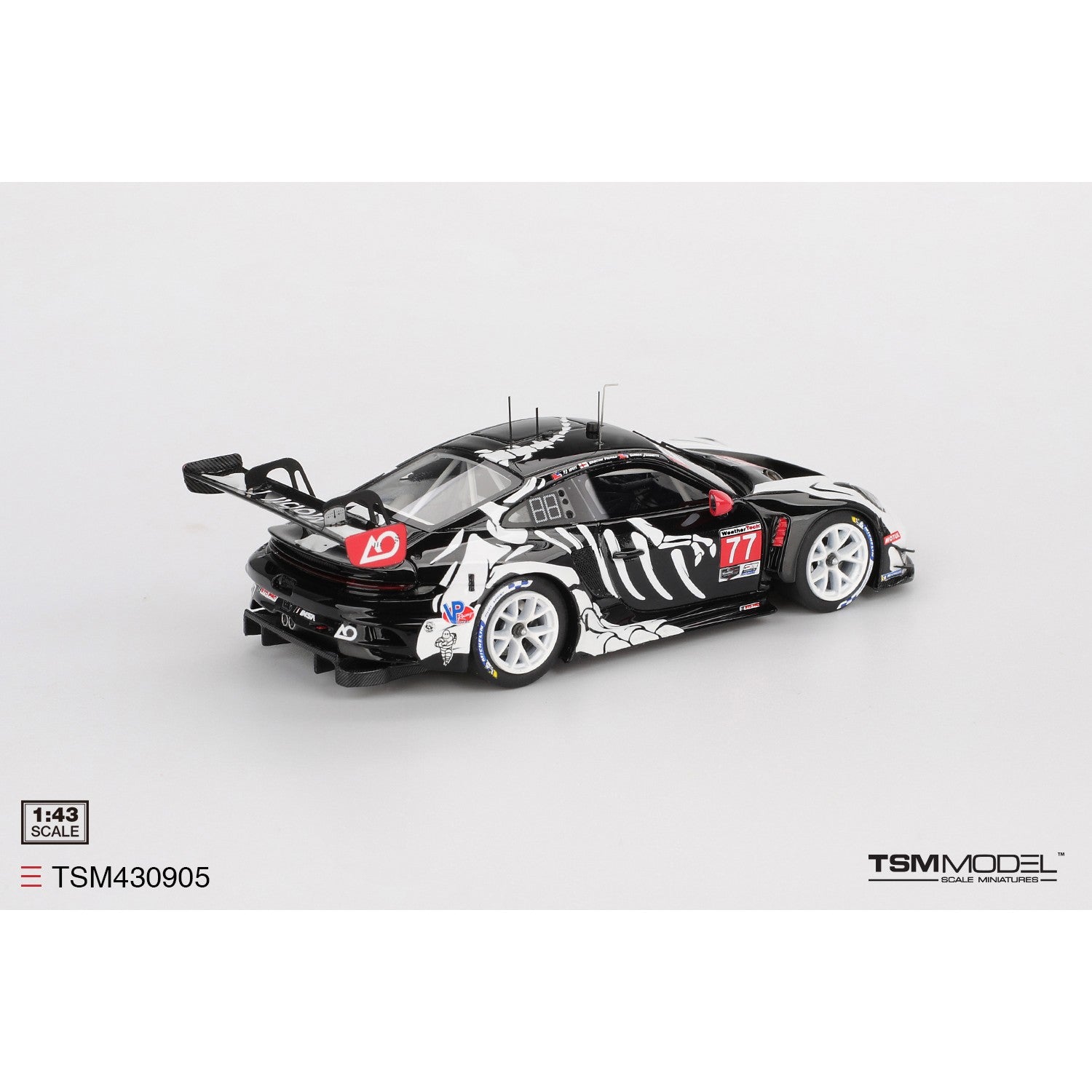 PRE-ORDER 1/43 Porsche 911 GT3 R #77 AO Racing 2025 Petit Le Mans