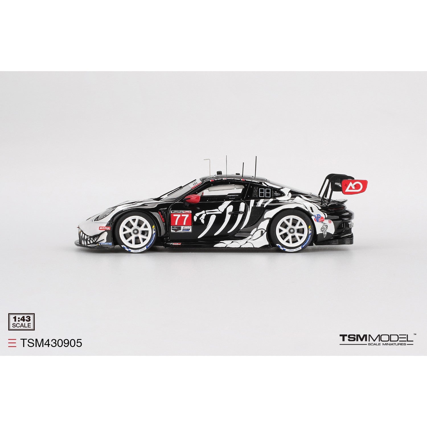 PRE-ORDER 1/43 Porsche 911 GT3 R #77 AO Racing 2025 Petit Le Mans