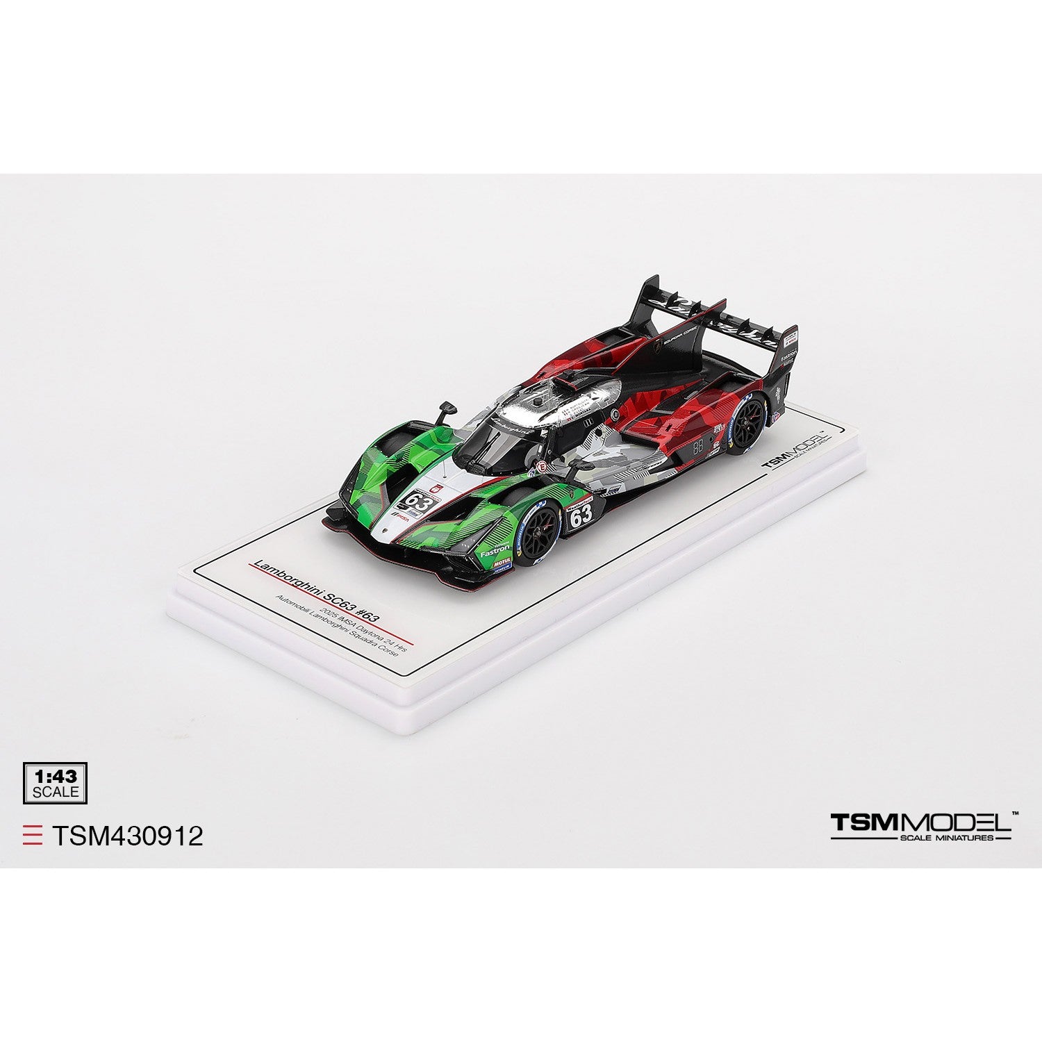 PRE-ORDER 1/43 Lamborghini SC63 #63 2025 Daytona