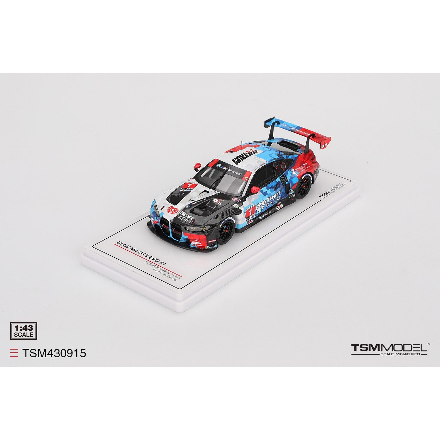 PRE-ORDER 1/43 BMW M4 GT3 EVO #1 2025 Rolex 24