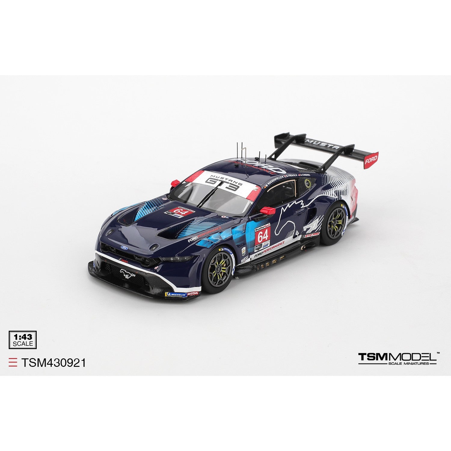 PRE-ORDER 1/43 Ford Mustang GT3 #64 2025 Daytona