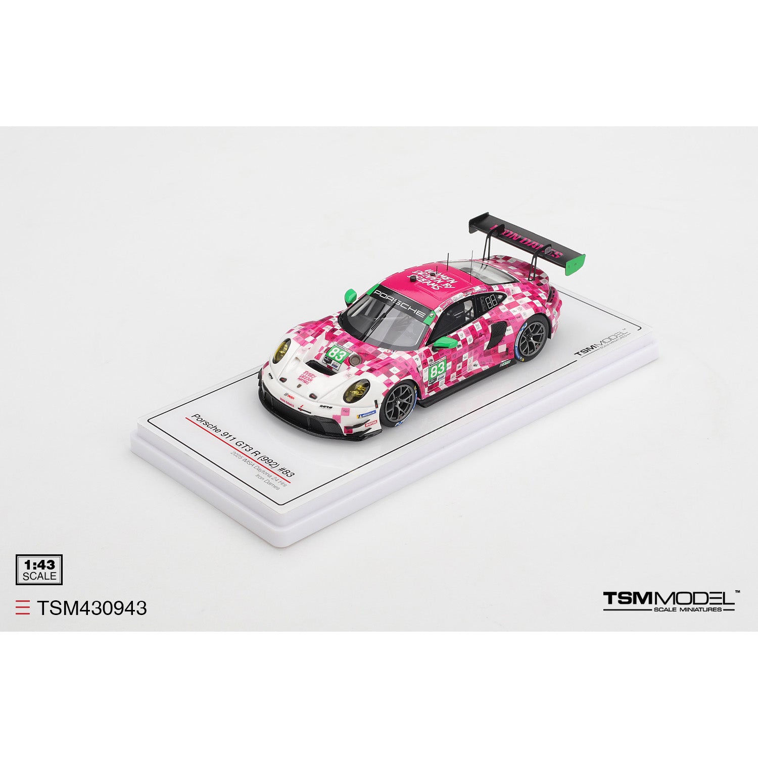 PRE-ORDER 1/43 Porsche 911 GT3 R (992) #83 2025 Daytona