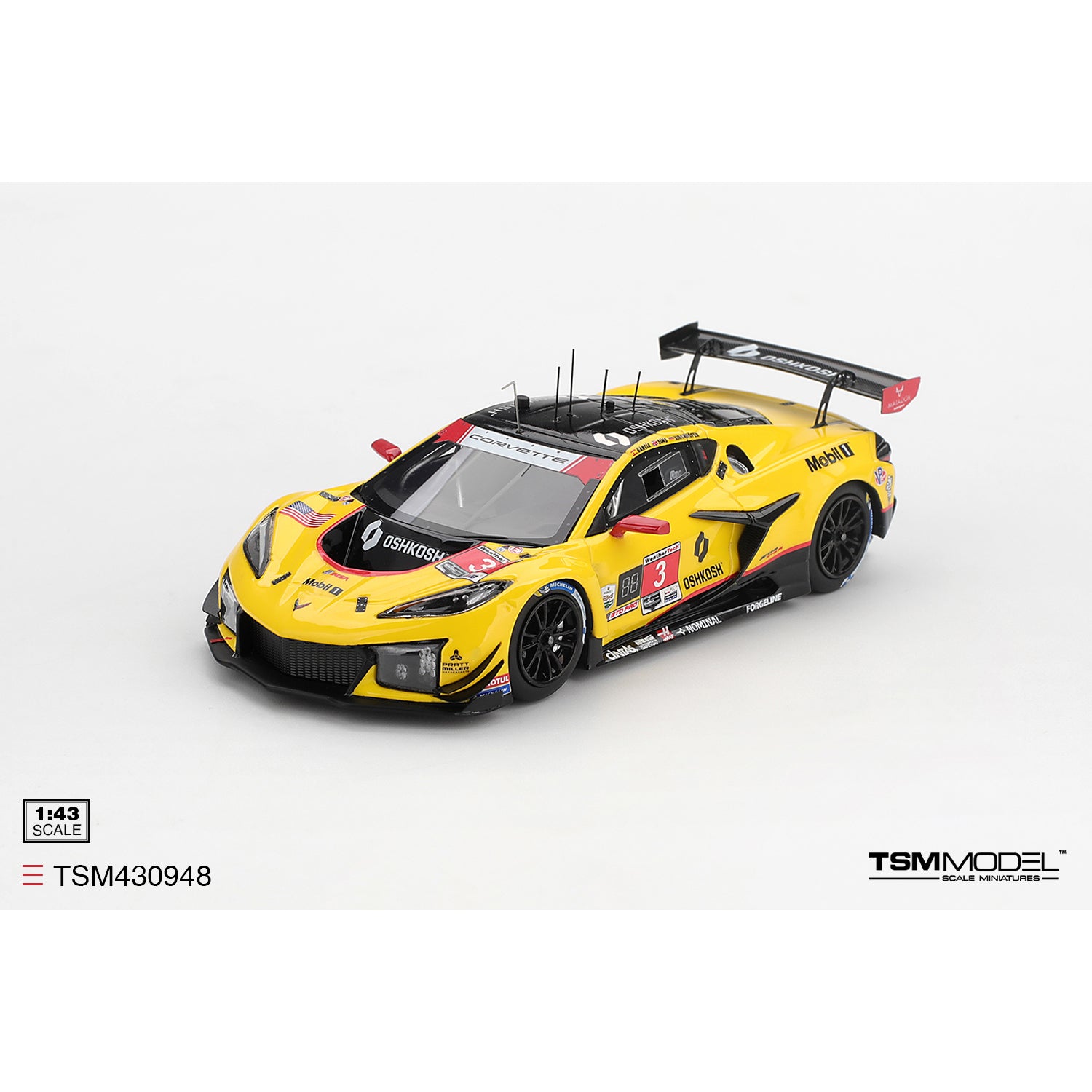 PRE-ORDER 1/43 Chevrolet Corvette Z06 GT3.R #3 2026 Daytona