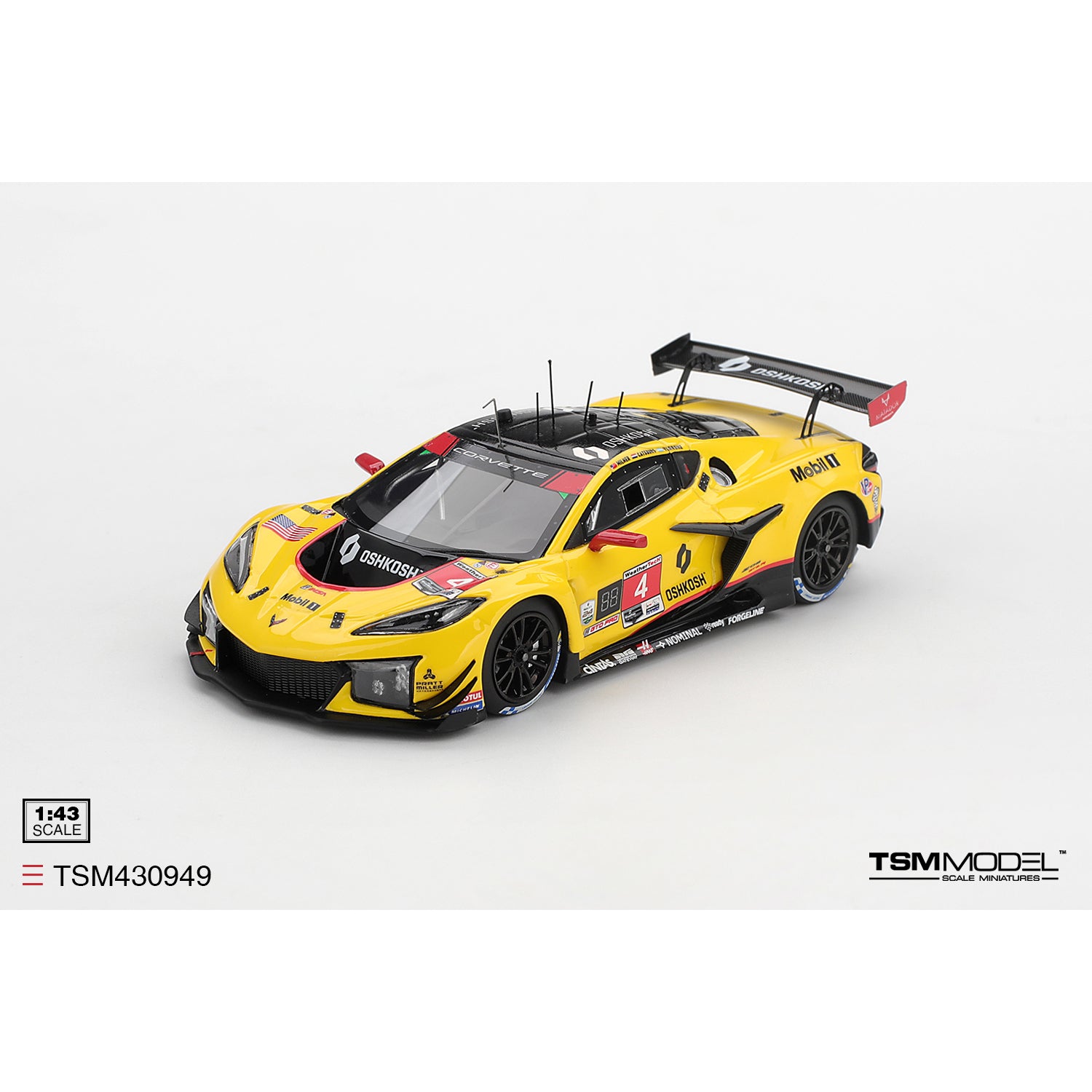 PRE-ORDER 1/43 Chevrolet Corvette Z06 GT3.R #4 2026 Daytona