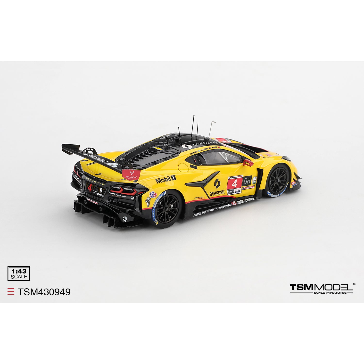 PRE-ORDER 1/43 Chevrolet Corvette Z06 GT3.R #4 2026 Daytona