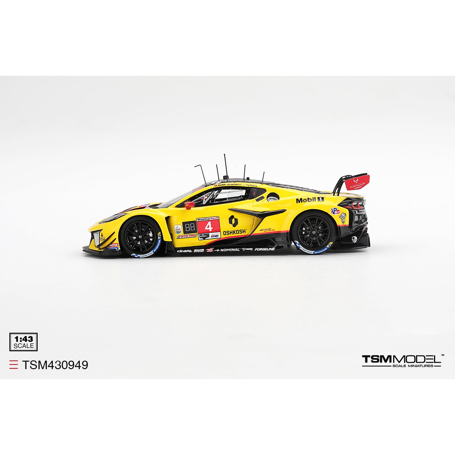 PRE-ORDER 1/43 Chevrolet Corvette Z06 GT3.R #4 2026 Daytona