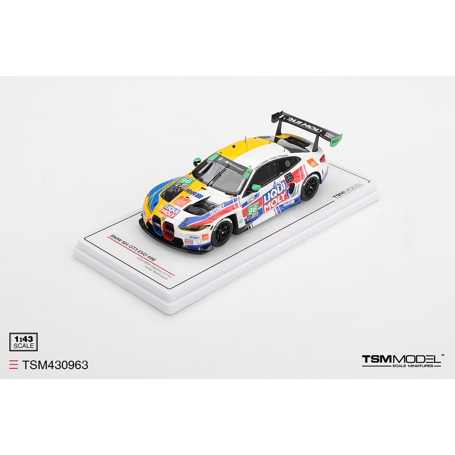 PRE-ORDER 1/43 BMW M4 GT3 EVO #96 2026 Daytona