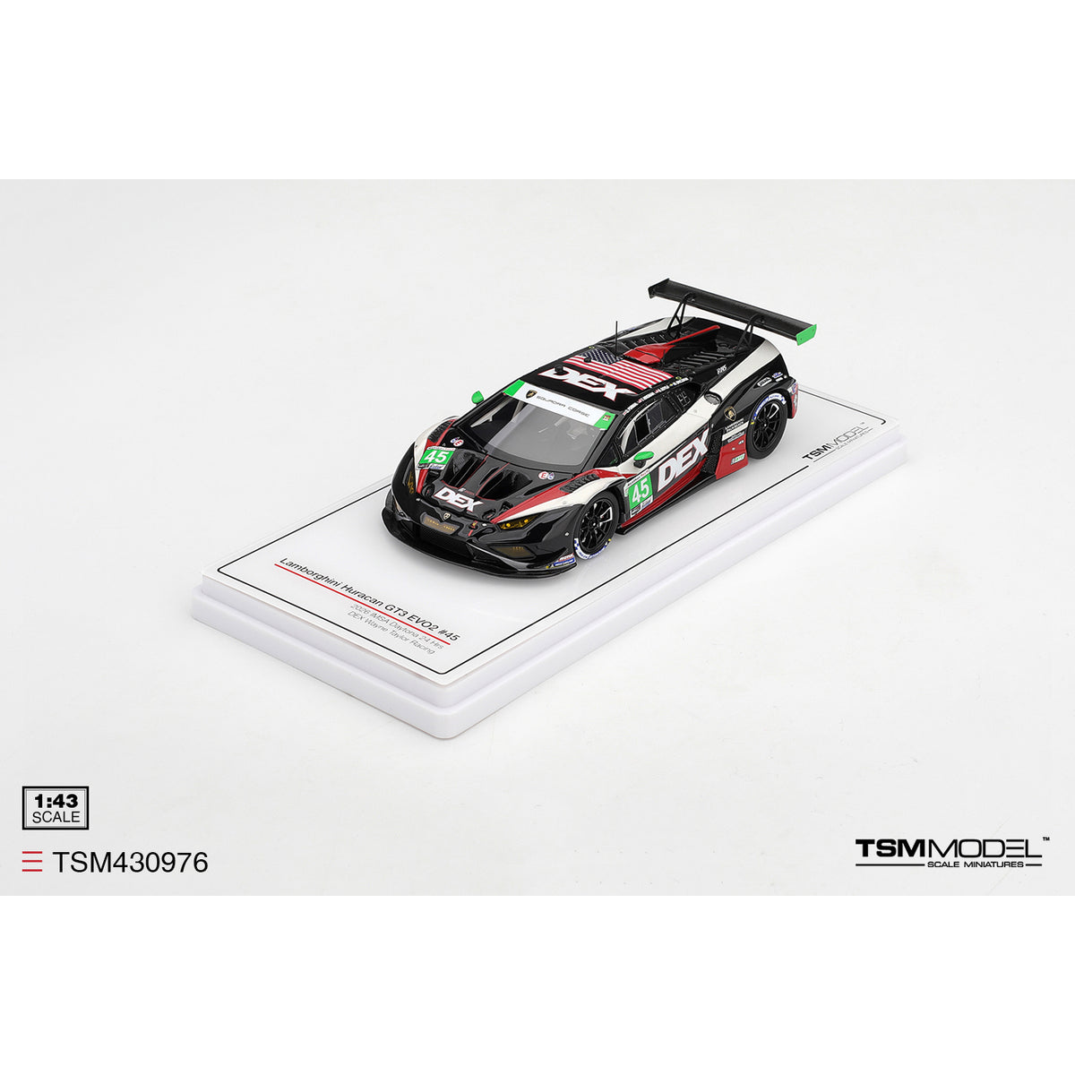 PRE-ORDER 1/43 Lamborghini Huracan GT3 EVO2 #45 2026 Daytona