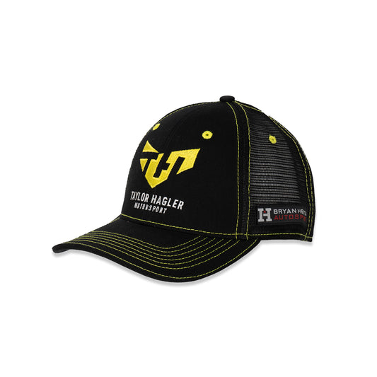 Taylor Hagler Motorsport Snapback Hat - Black