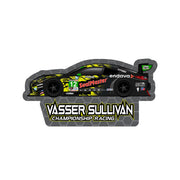 Vasser Sullivan #12 Car Magnet