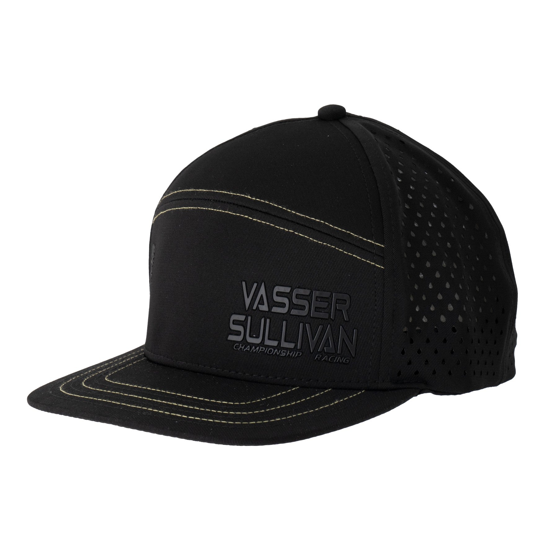 Vasser Sullivan All Black Flatbill Hat