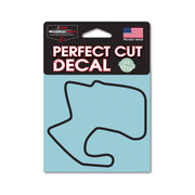 Weathertech Raceway Laguna Seca Track Outline Black