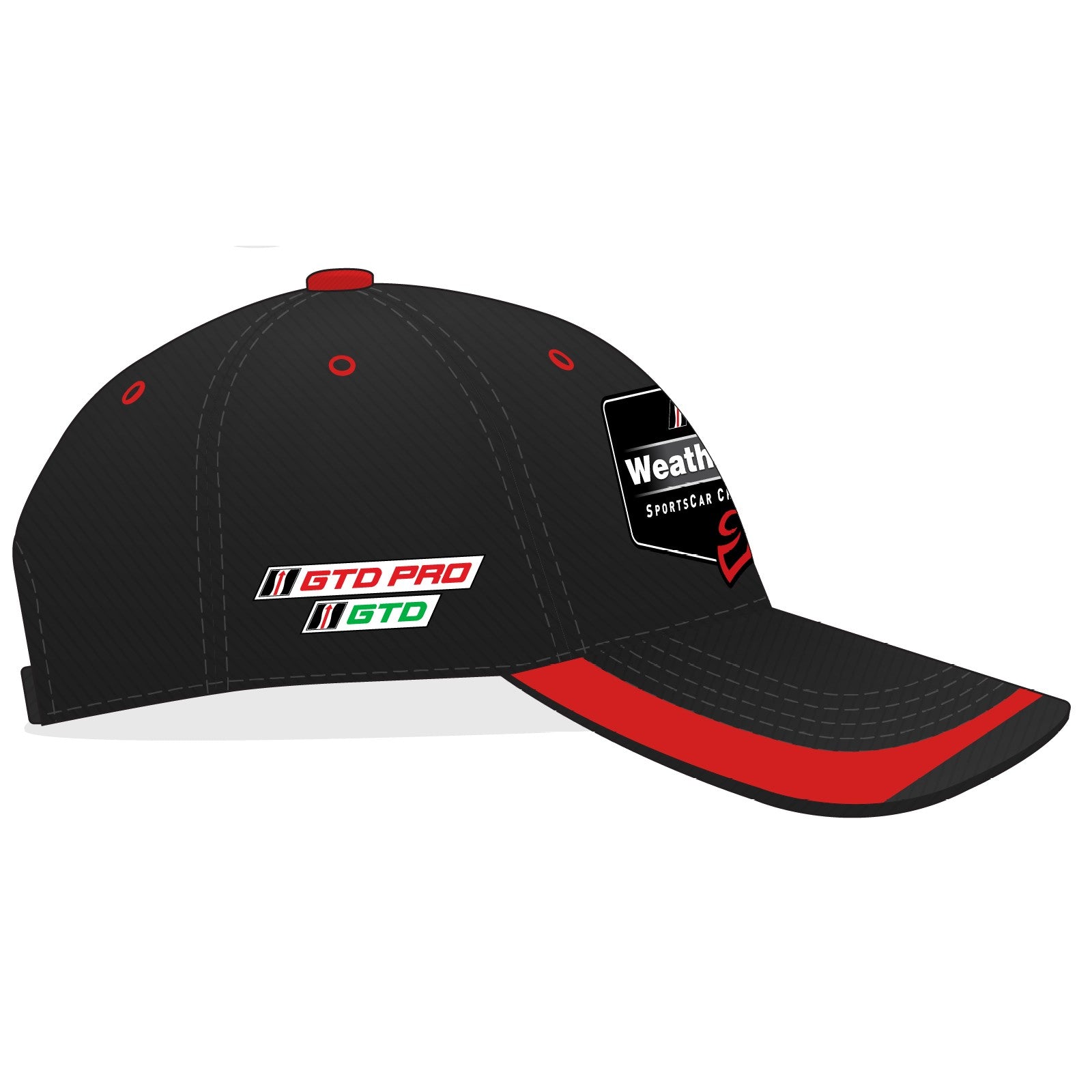2026 WeatherTech Sportscar Championship Hat - Black/Red