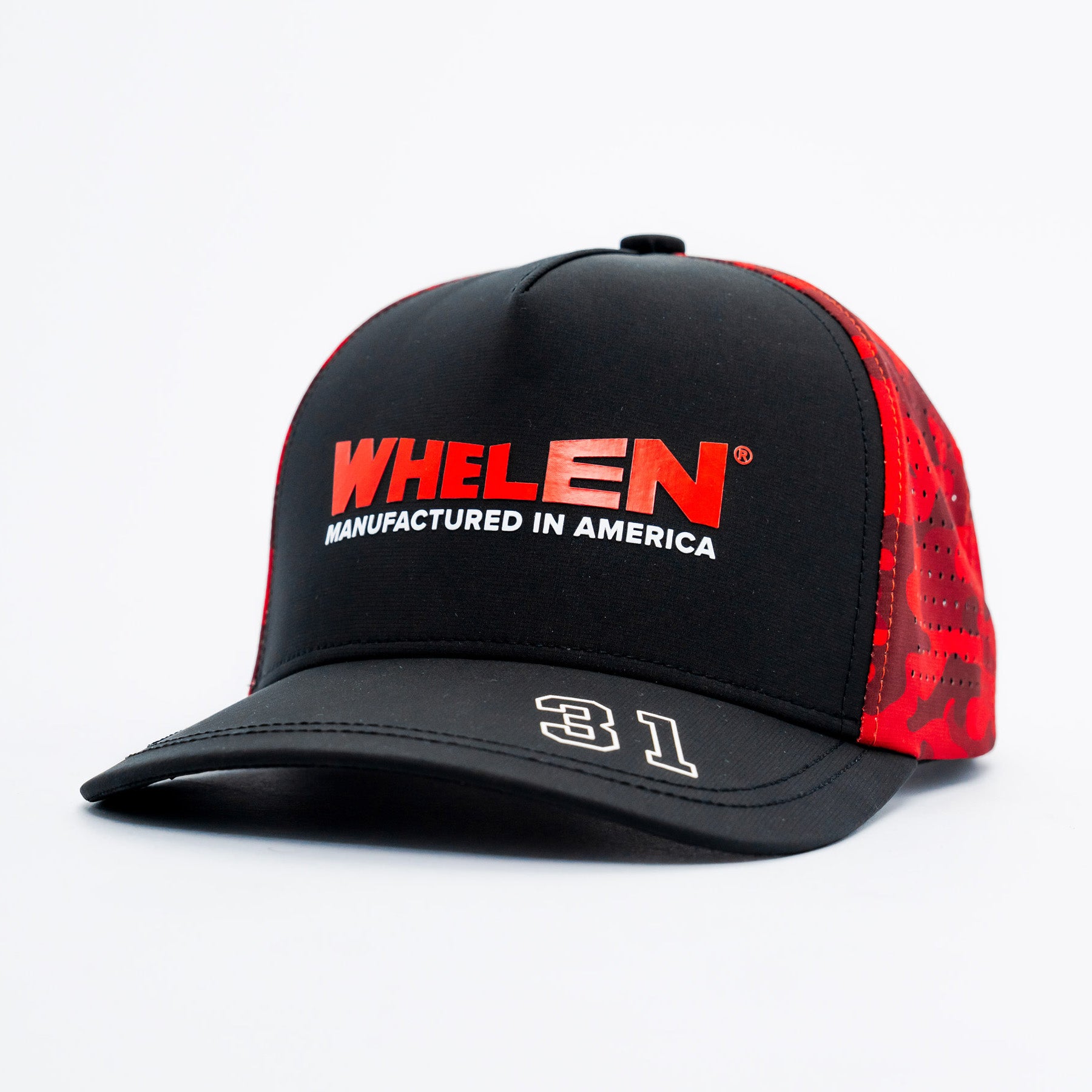 Whelen #31 Red Camo ICON Snapback Hat