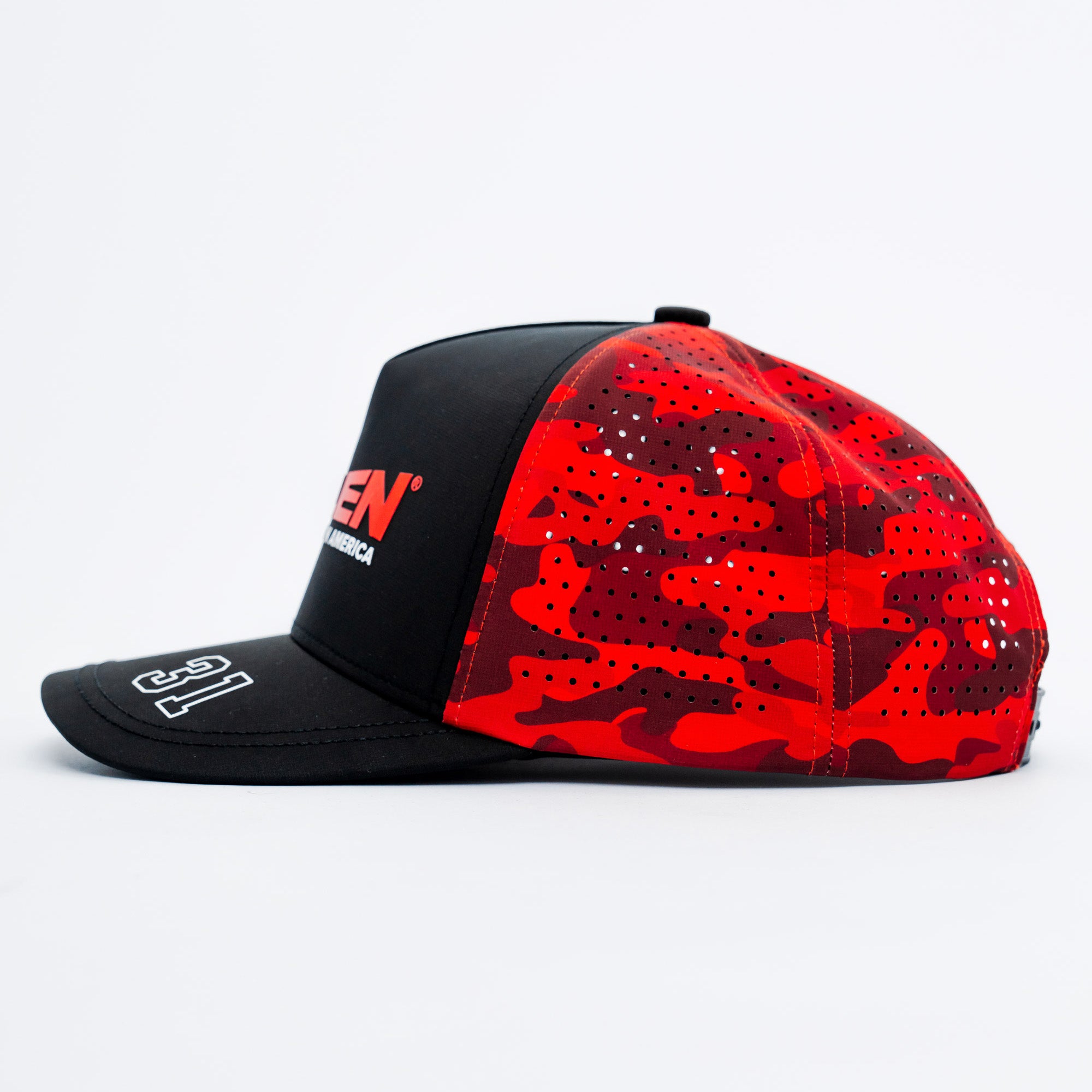 Whelen #31 Red Camo ICON Snapback Hat