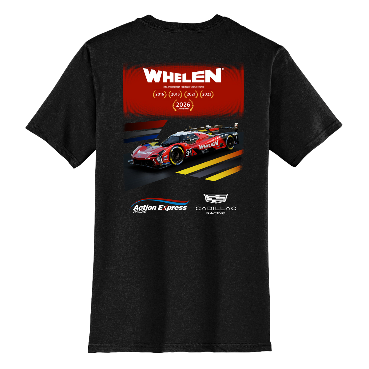 2026 Whelen Champions Tee - Black