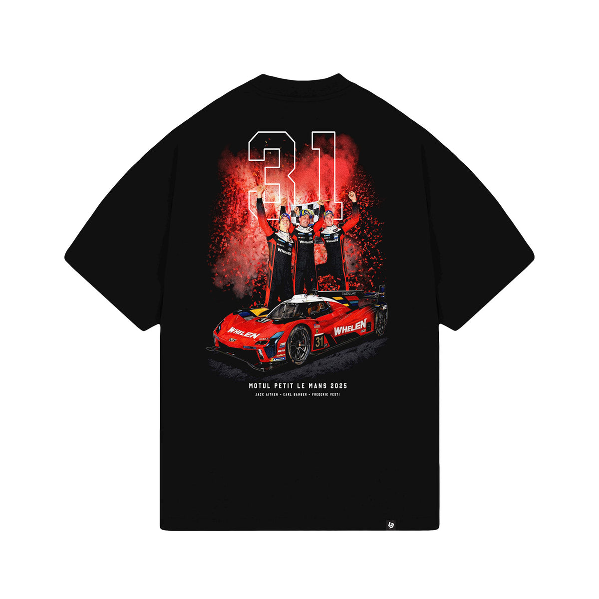 Whelen Champions Oversized Tee - Black