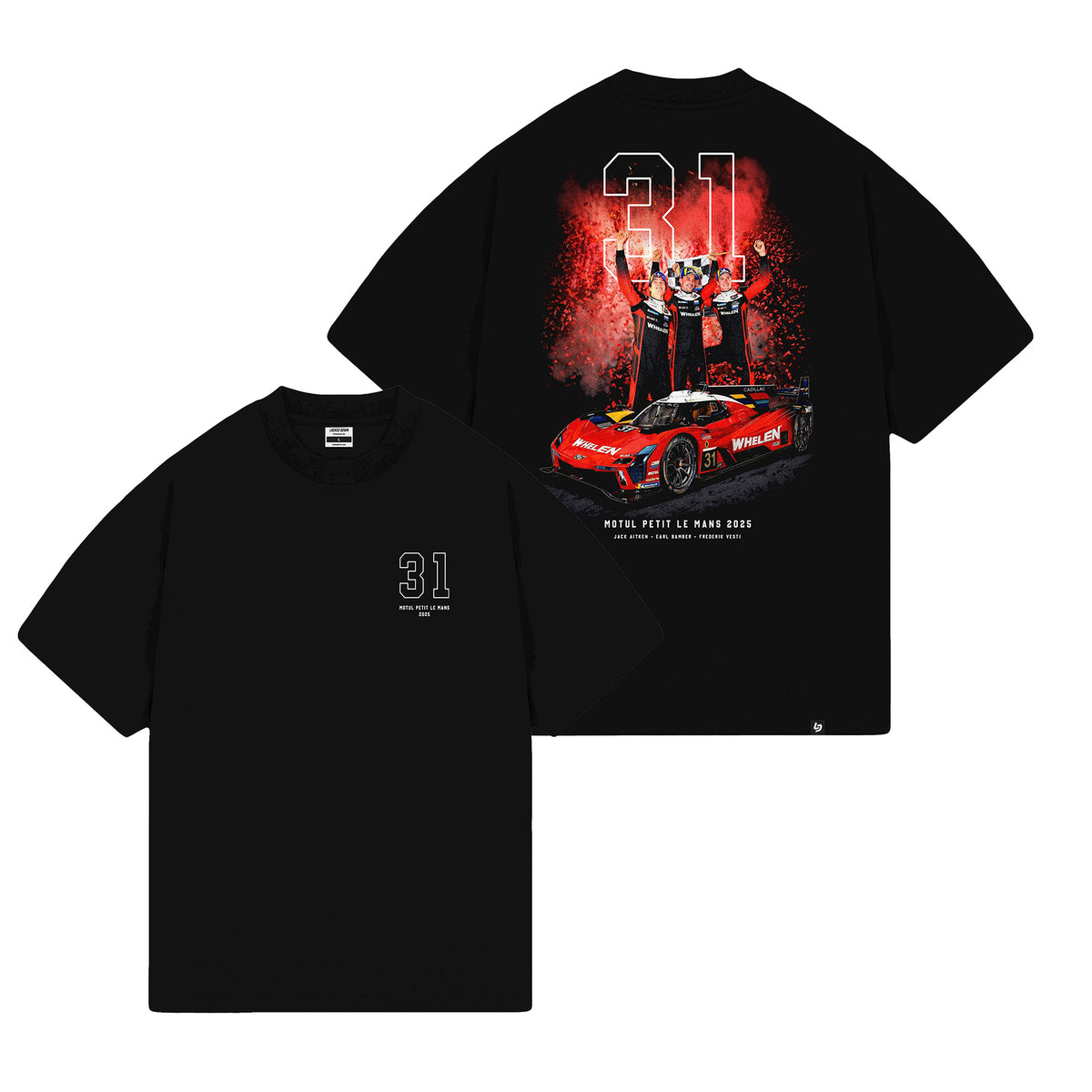 Whelen Champions Oversized Tee - Black