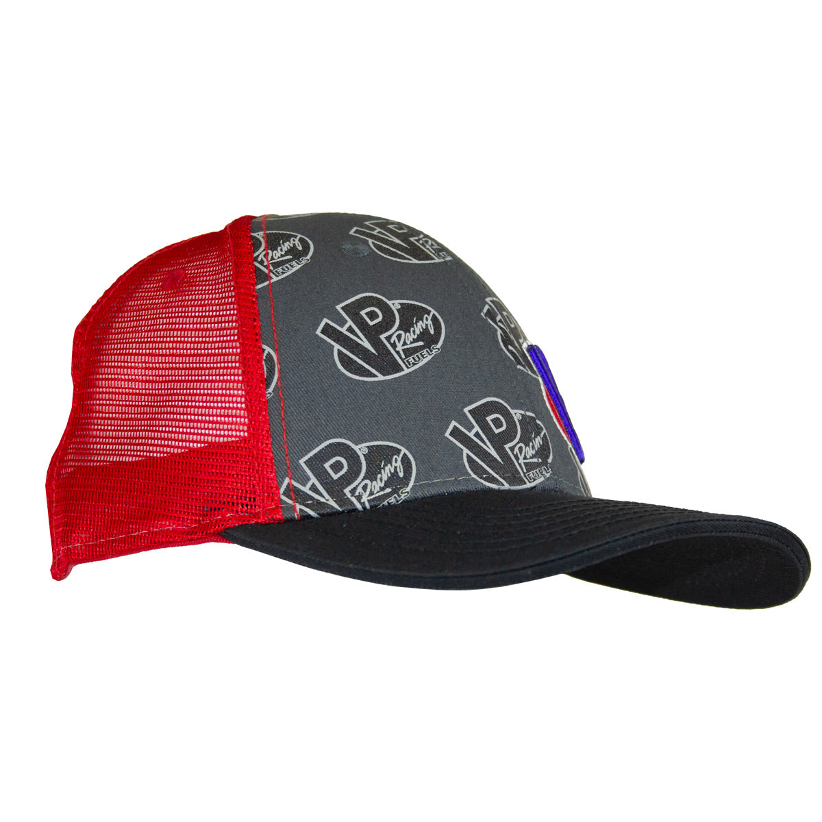 VP Racing Repeating Logo Hat - Black / Red