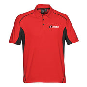 IMSA Laguna Performance Polo - Red/Black