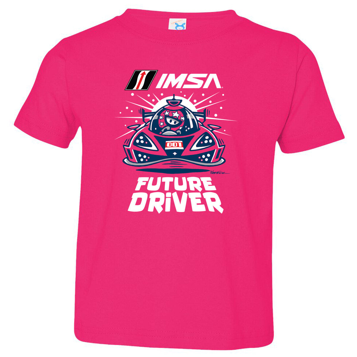 Future IMSA Driver Toddler Tee - Pink