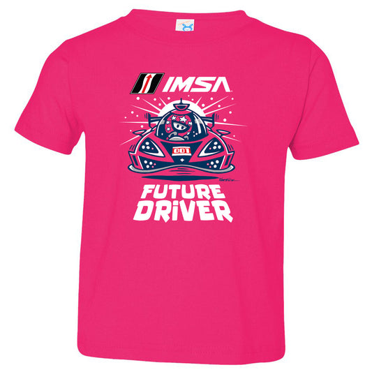 Future IMSA Driver Toddler Tee - Pink